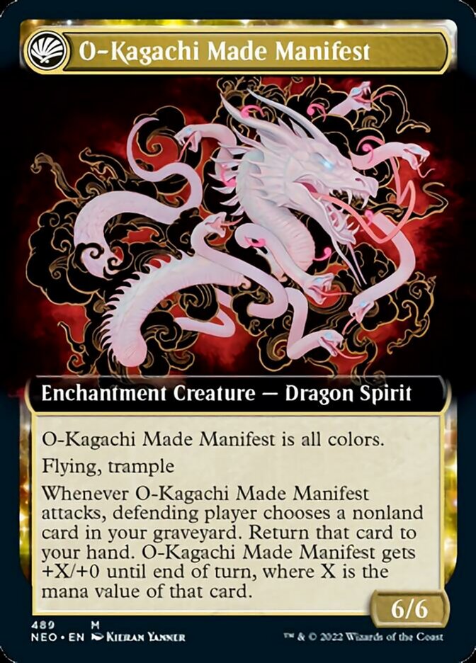 The Kami War // O-Kagachi Made Manifest (Extended Art) [Kamigawa: Neon Dynasty] | Rook's Games and More