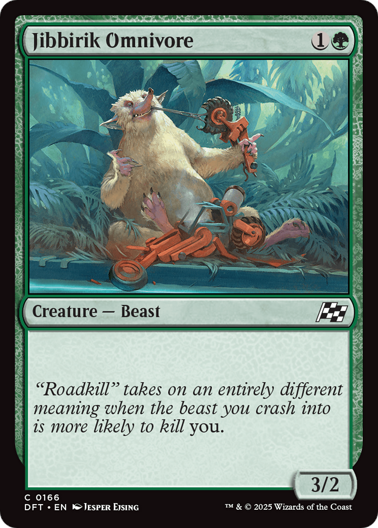 Jibbirik Omnivore [Aetherdrift] | Rook's Games and More