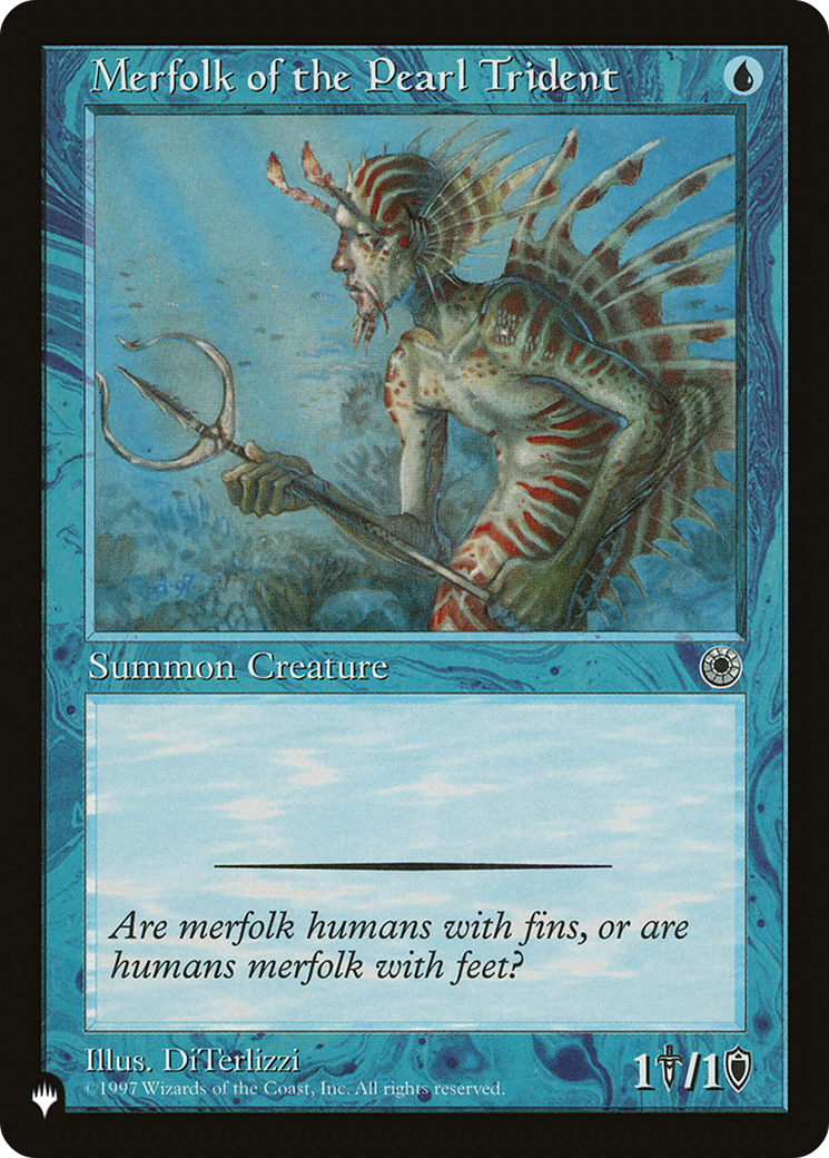 Merfolk of the Pearl Trident [The List] | Rook's Games and More