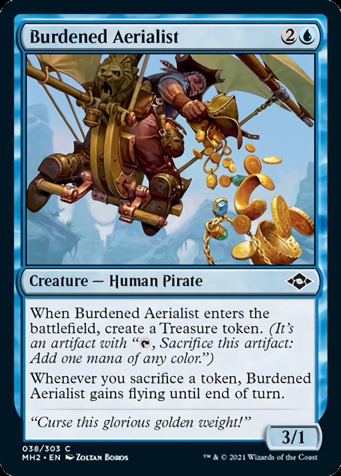 Burdened Aerialist [Modern Horizons 2] | Rook's Games and More