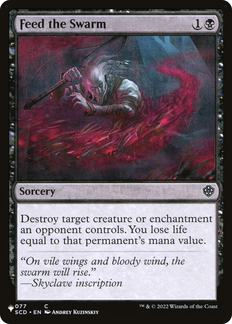 Feed the Swarm [The List] | Rook's Games and More