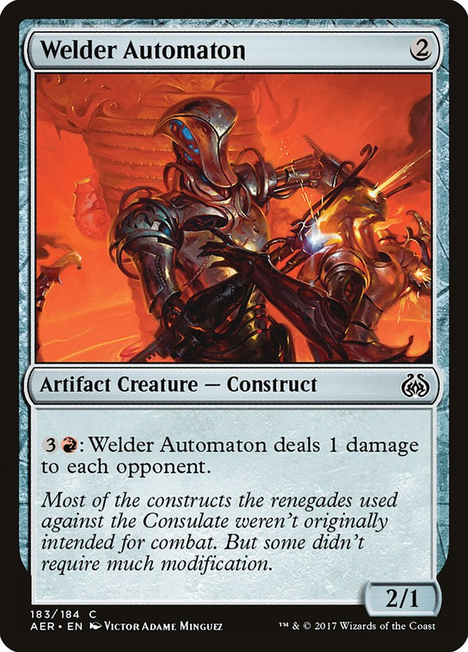 Welder Automaton [Aether Revolt] | Rook's Games and More