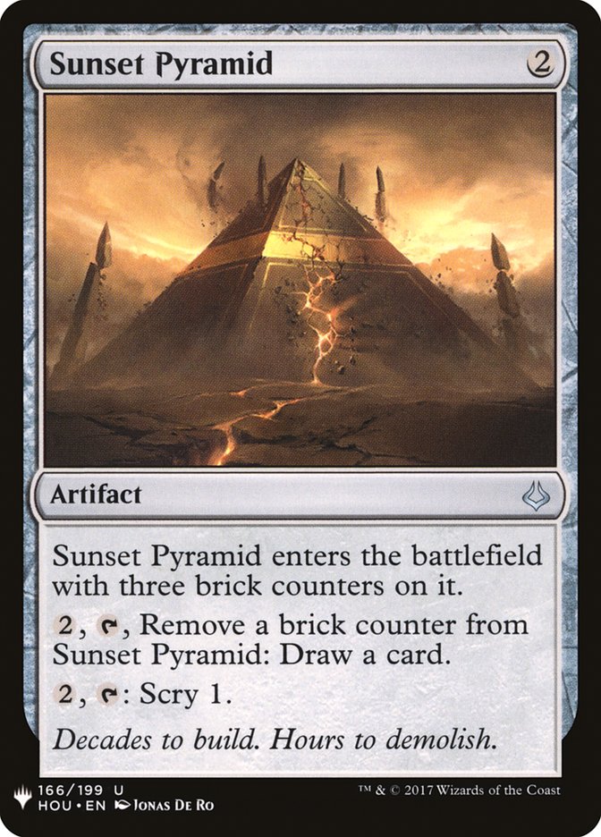 Sunset Pyramid [Mystery Booster] | Rook's Games and More