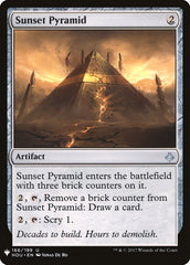 Sunset Pyramid [Mystery Booster] | Rook's Games and More