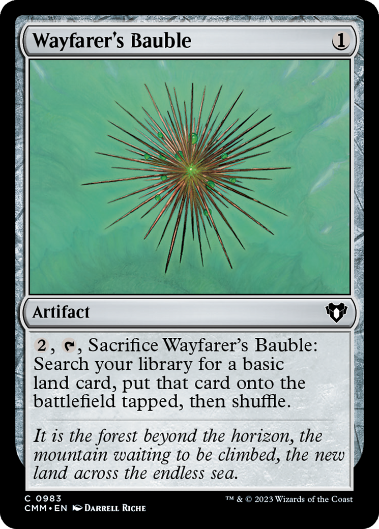 Wayfarer's Bauble [Commander Masters] | Rook's Games and More