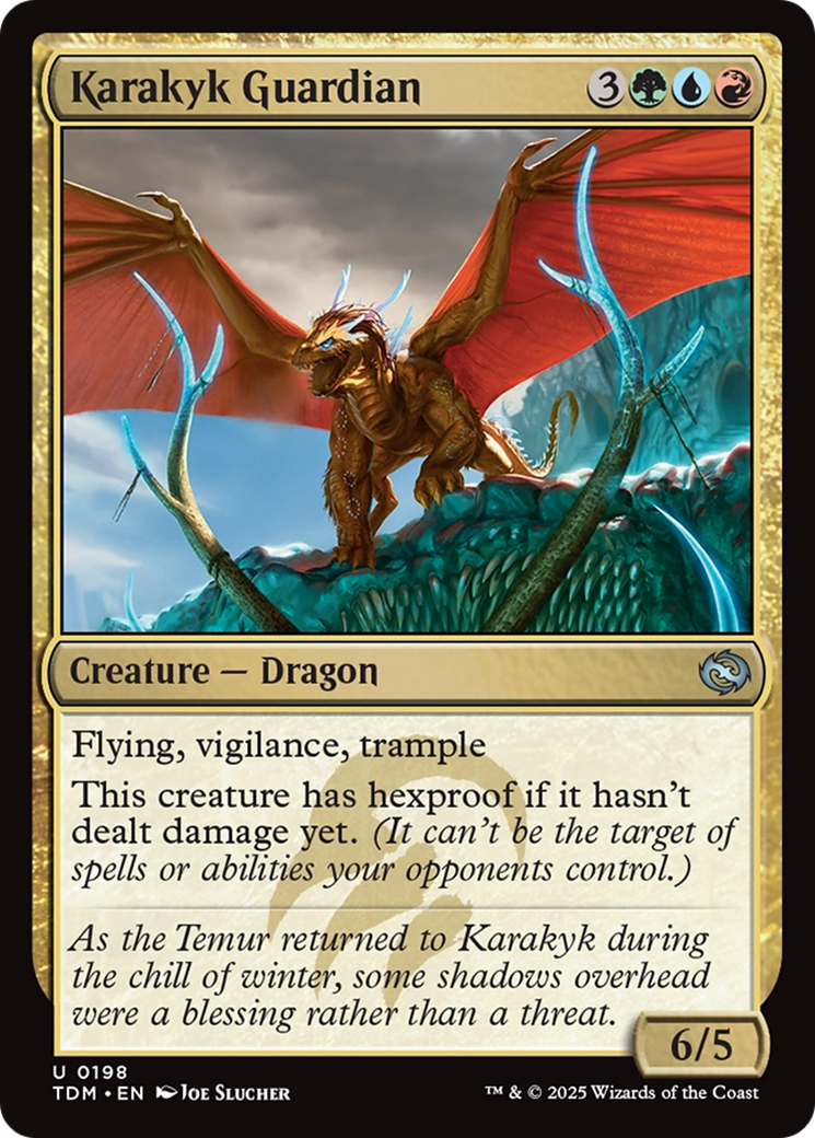 Karakyk Guardian [Tarkir: Dragonstorm] | Rook's Games and More