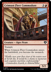 Crimson Fleet Commodore [Commander Masters] | Rook's Games and More