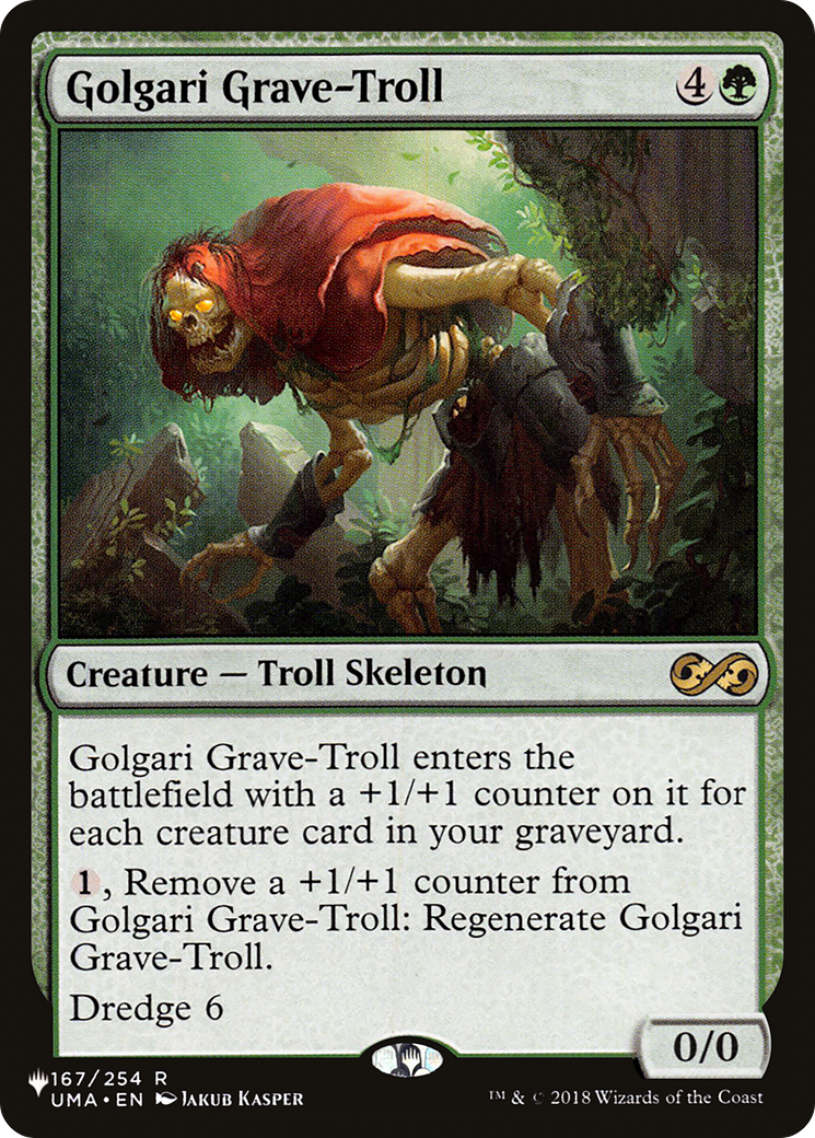 Golgari Grave-Troll [The List Reprints] | Rook's Games and More