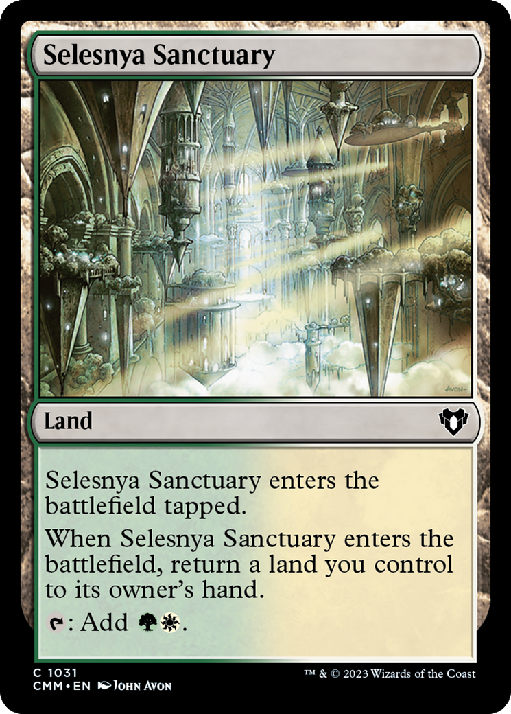 Selesnya Sanctuary [Commander Masters] | Rook's Games and More
