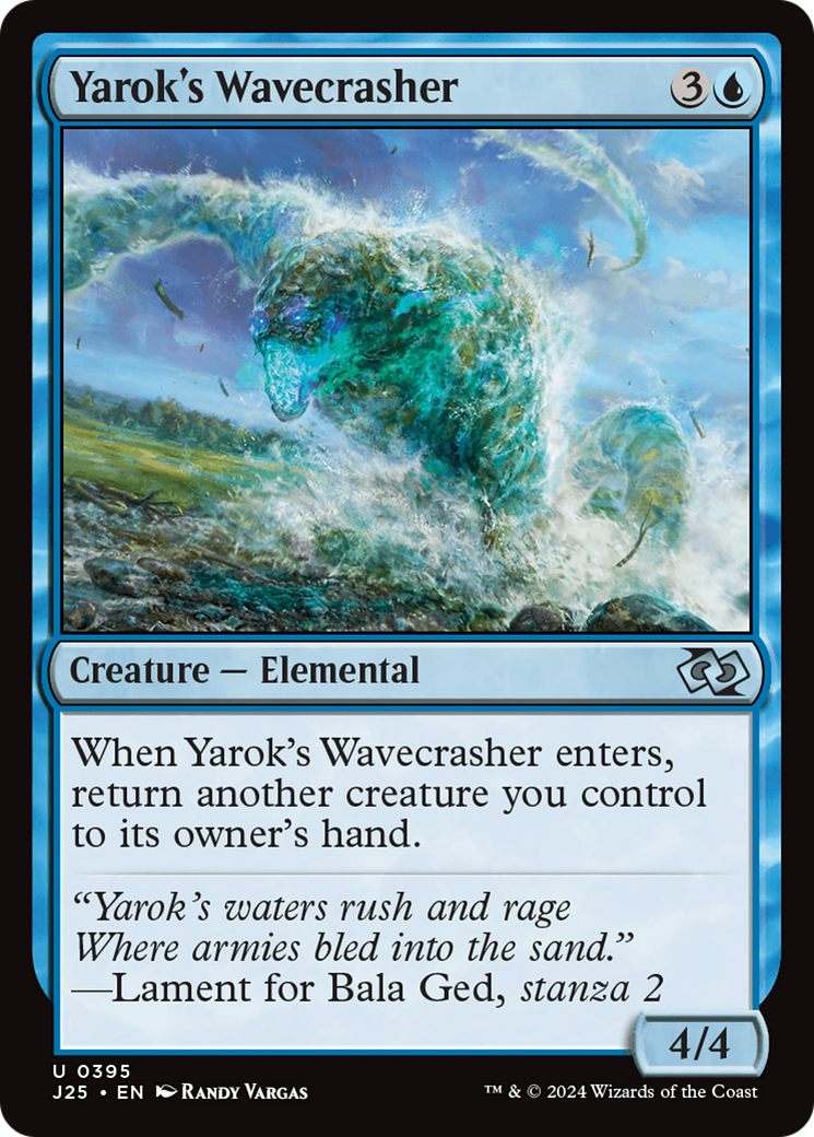Yarok's Wavecrasher [Foundations Jumpstart] | Rook's Games and More