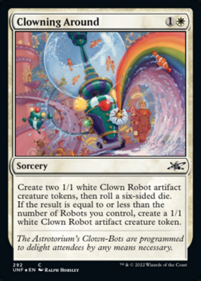 Clowning Around (Galaxy Foil) [Unfinity] | Rook's Games and More