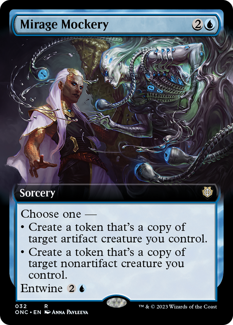 Mirage Mockery (Extended Art) [Phyrexia: All Will Be One Commander] | Rook's Games and More
