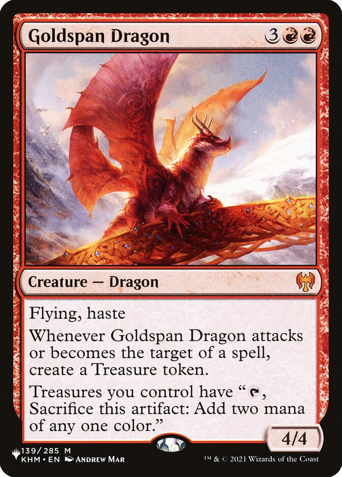 Goldspan Dragon [The List] | Rook's Games and More