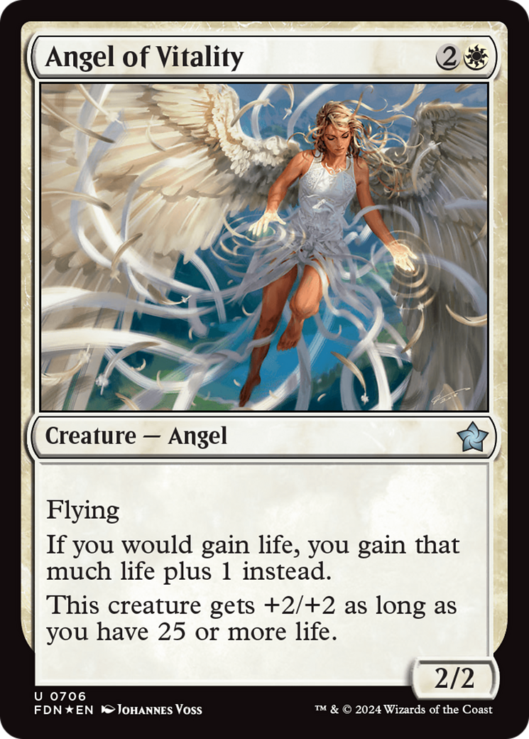 Angel of Vitality [Foundations] | Rook's Games and More