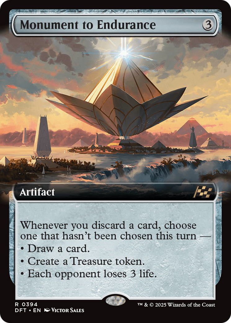 Monument to Endurance (Extended Art) [Aetherdrift] | Rook's Games and More