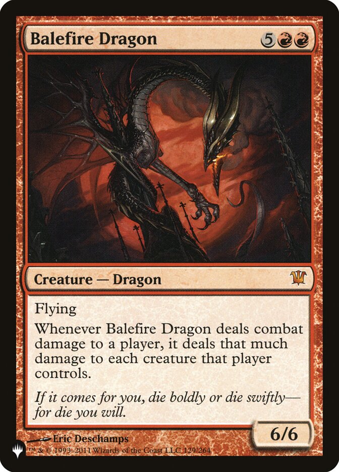 Balefire Dragon [The List] | Rook's Games and More