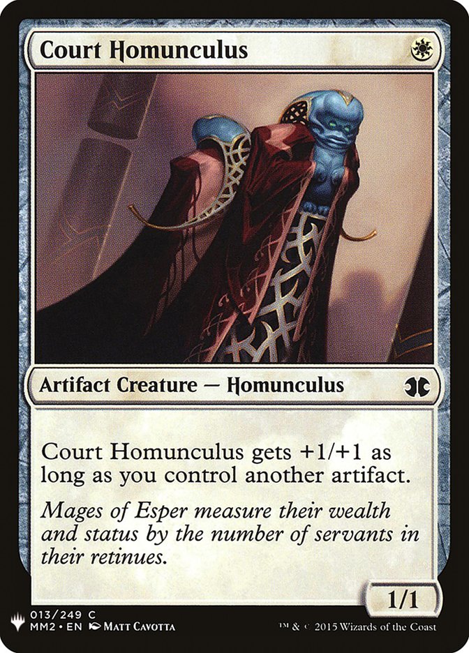 Court Homunculus [Mystery Booster] | Rook's Games and More
