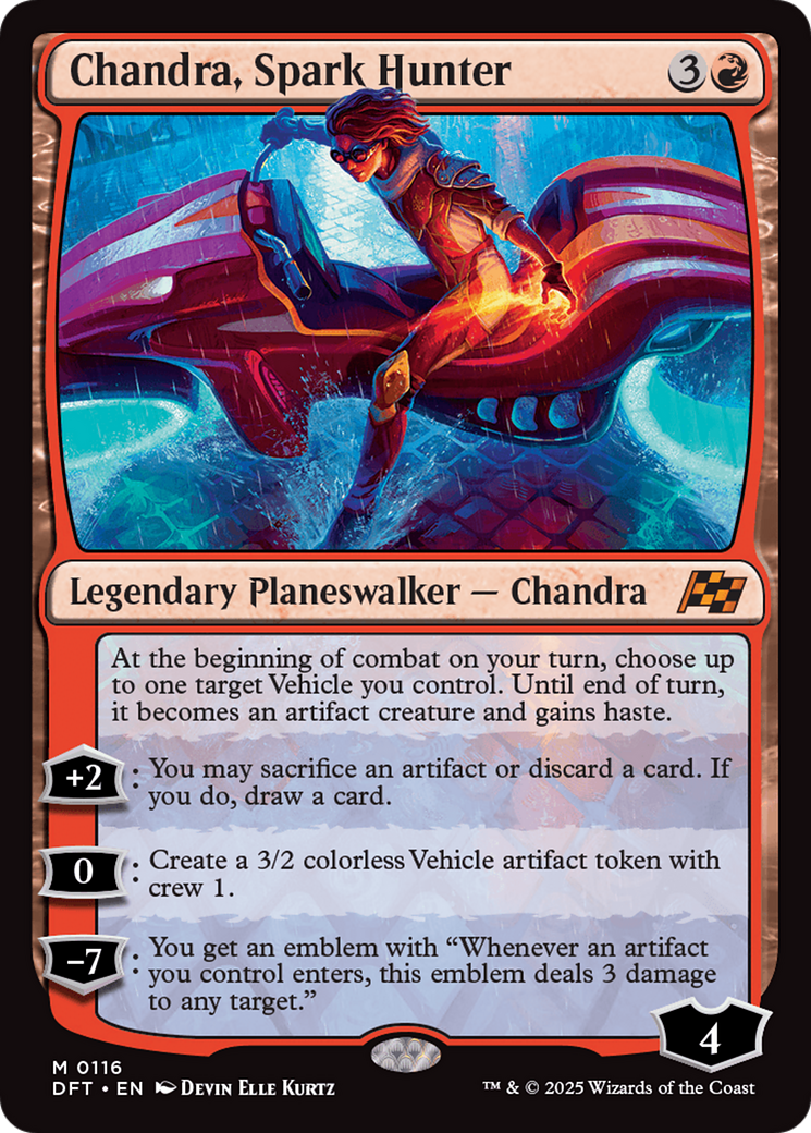 Chandra, Spark Hunter [Aetherdrift] | Rook's Games and More