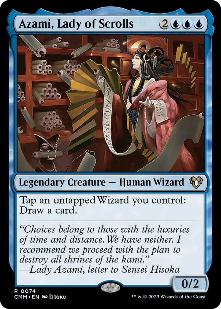 Azami, Lady of Scrolls [Commander Masters] | Rook's Games and More