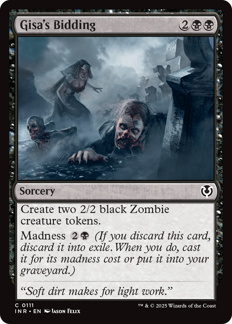 Gisa's Bidding [Innistrad Remastered] | Rook's Games and More