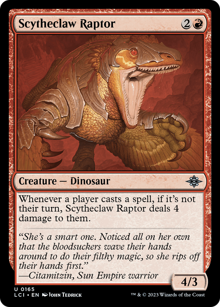 Scytheclaw Raptor [The Lost Caverns of Ixalan] | Rook's Games and More