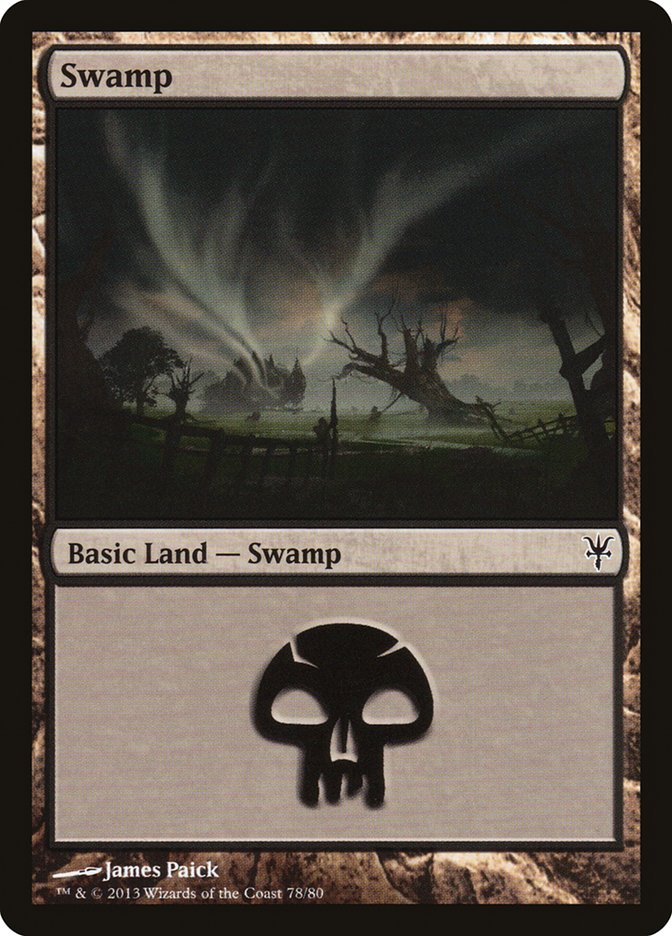 Swamp (78) [Duel Decks: Sorin vs. Tibalt] | Rook's Games and More