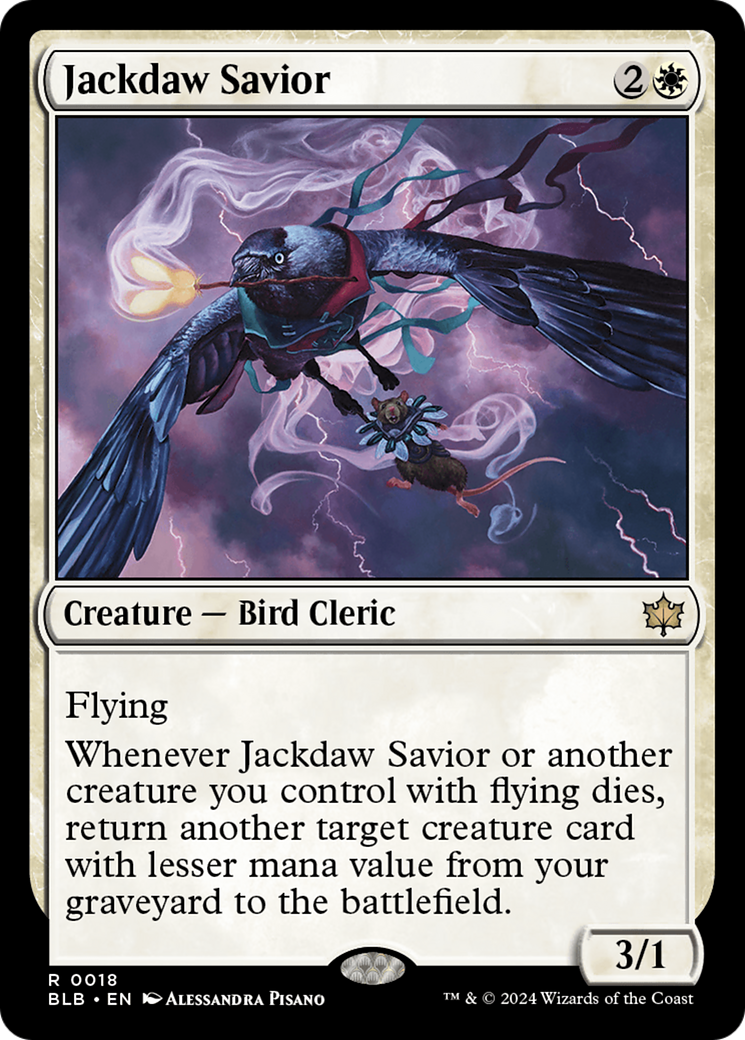 Jackdaw Savior [Bloomburrow] | Rook's Games and More