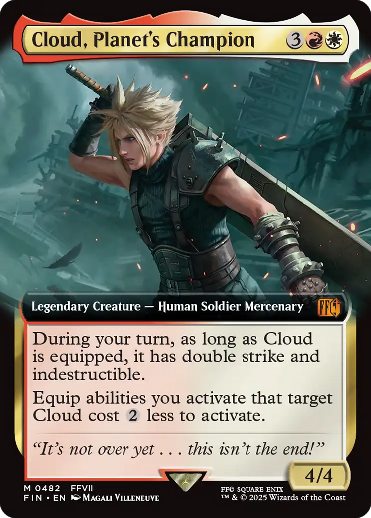 Cloud, Planet's Champion (Extended Art) [FINAL FANTASY] | Rook's Games and More