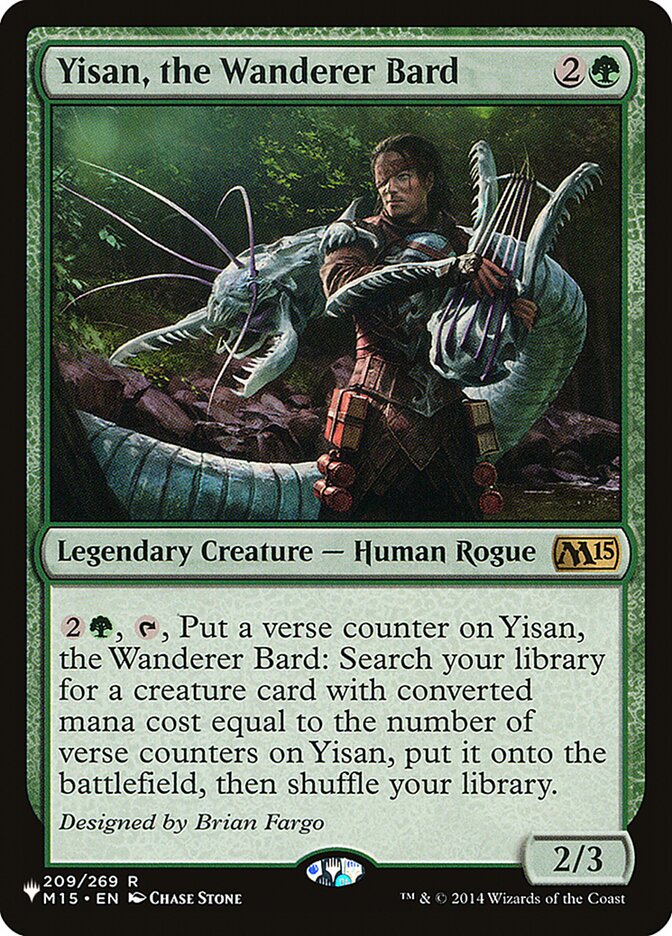 Yisan, the Wanderer Bard [The List] | Rook's Games and More