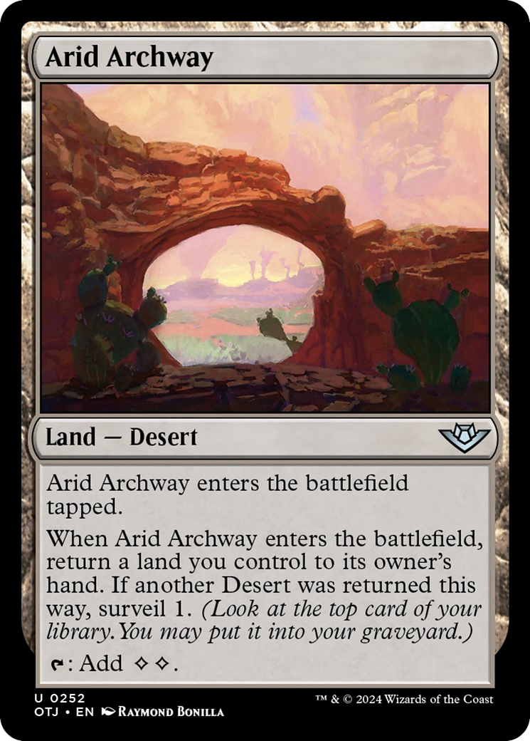 Arid Archway [Outlaws of Thunder Junction] | Rook's Games and More