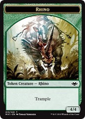 Rhino (013) // Spirit (016) Double-Sided Token [Modern Horizons Tokens] | Rook's Games and More