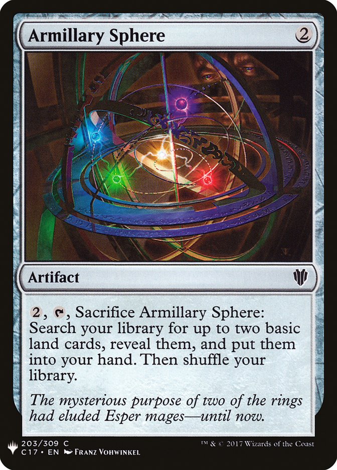 Armillary Sphere [Mystery Booster] | Rook's Games and More