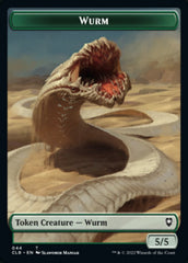 Phyrexian Beast // Wurm Double-Sided Token [Commander Legends: Battle for Baldur's Gate Tokens] | Rook's Games and More