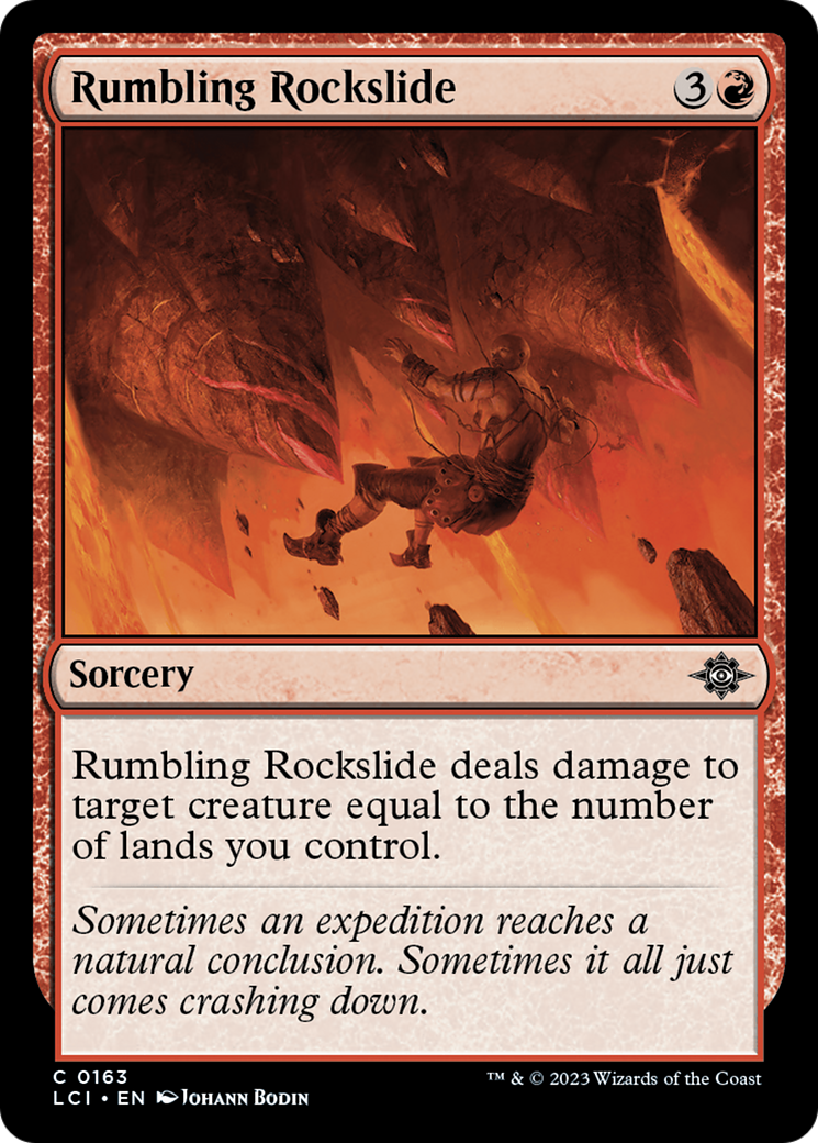 Rumbling Rockslide [The Lost Caverns of Ixalan] | Rook's Games and More