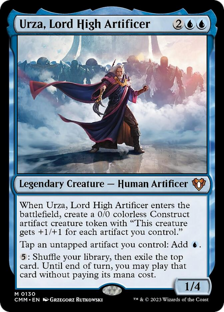 Urza, Lord High Artificer [Commander Masters] | Rook's Games and More