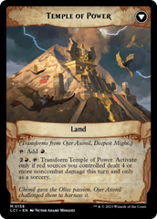 Ojer Axonil, Deepest Might // Temple of Power [The Lost Caverns of Ixalan] | Rook's Games and More