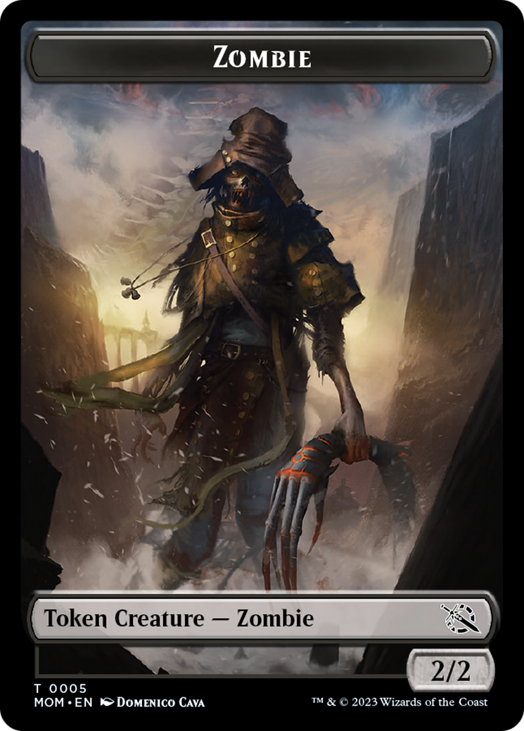 Zombie Token [March of the Machine Tokens] | Rook's Games and More