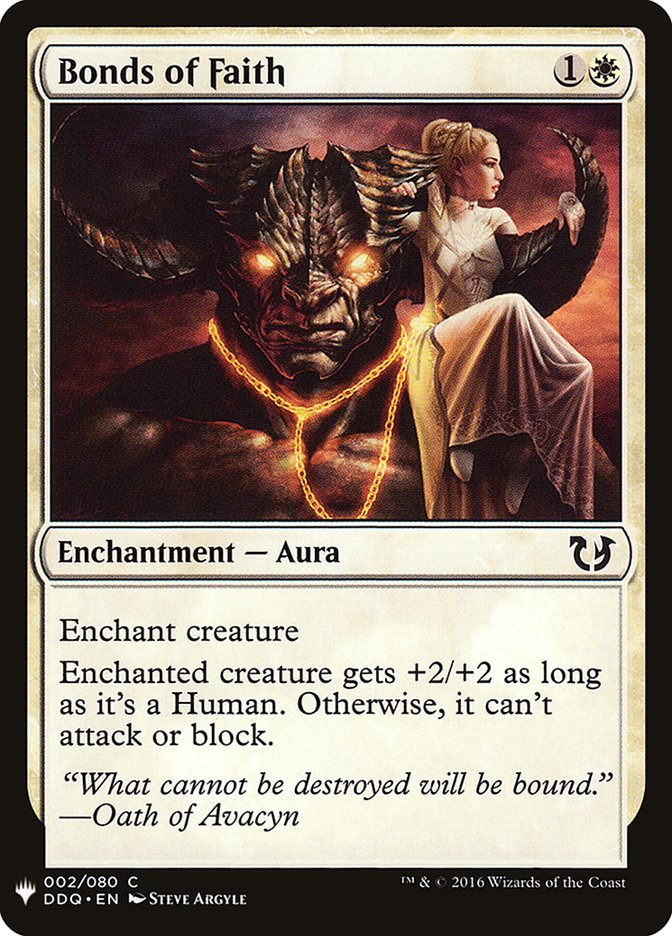 Bonds of Faith [Mystery Booster] | Rook's Games and More