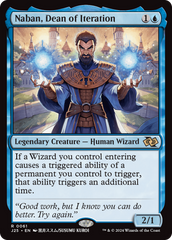Naban, Dean of Iteration (Anime) [Foundations Jumpstart]