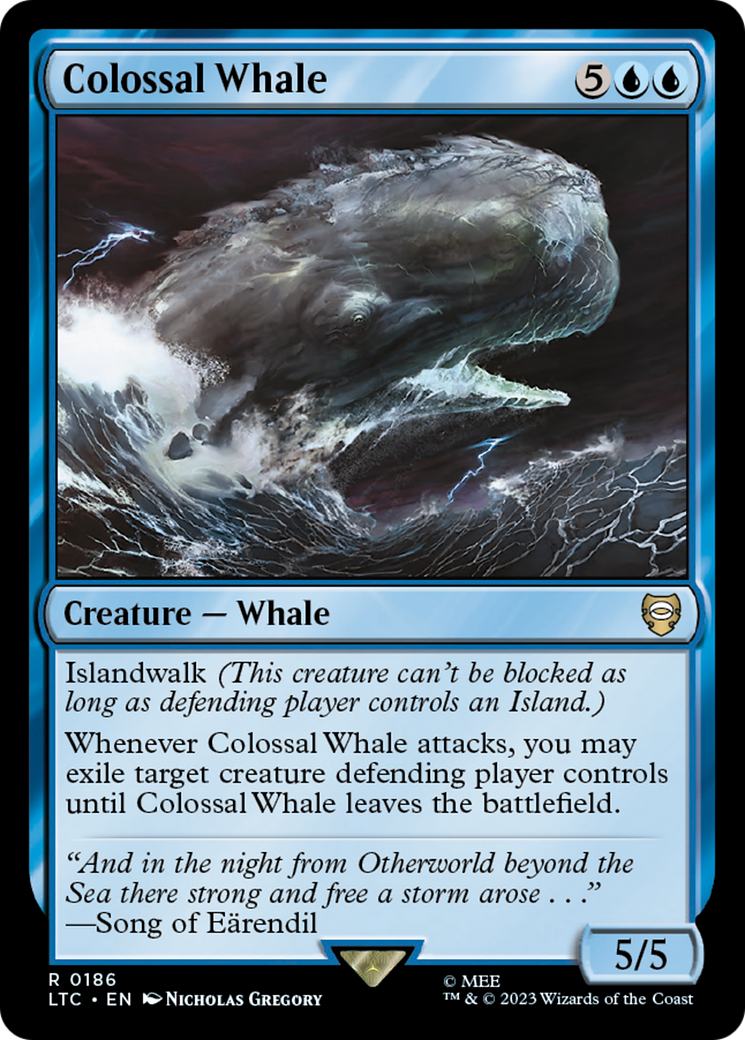 Colossal Whale [The Lord of the Rings: Tales of Middle-Earth Commander] | Rook's Games and More