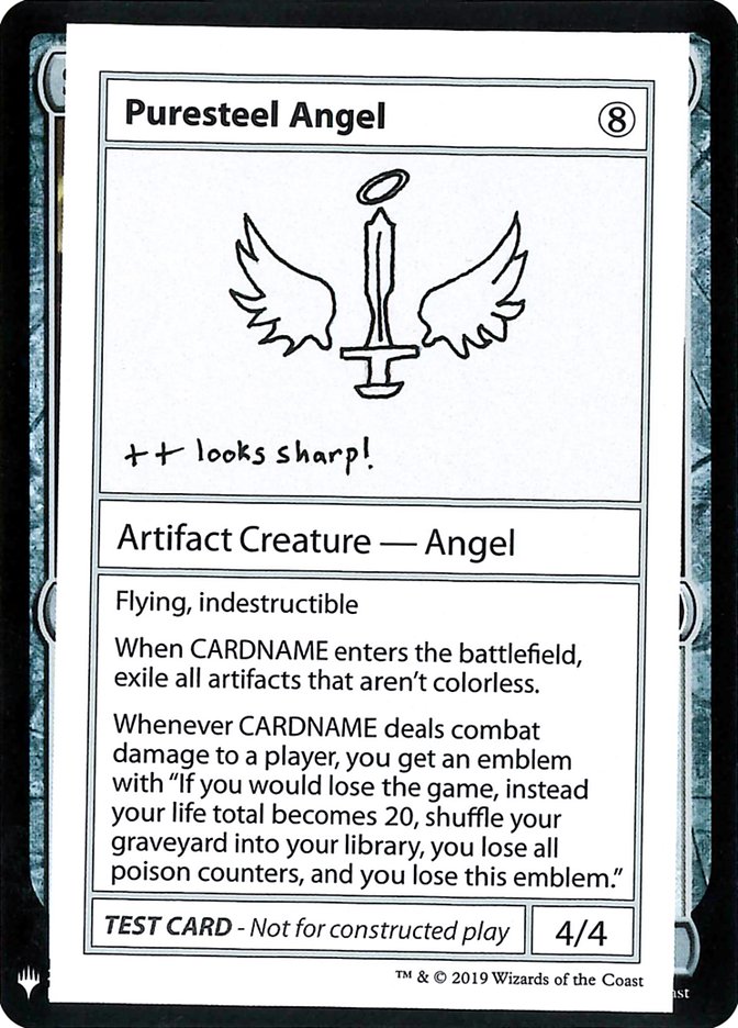 Puresteel Angel [Mystery Booster Playtest Cards] | Rook's Games and More