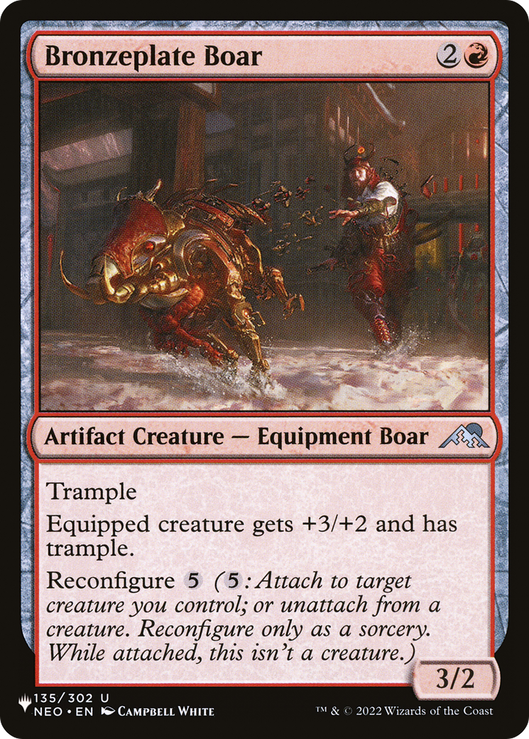 Bronzeplate Boar [The List Reprints] | Rook's Games and More