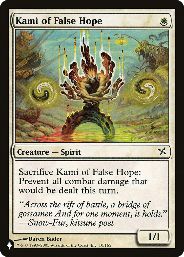 Kami of False Hope [The List Reprints] | Rook's Games and More