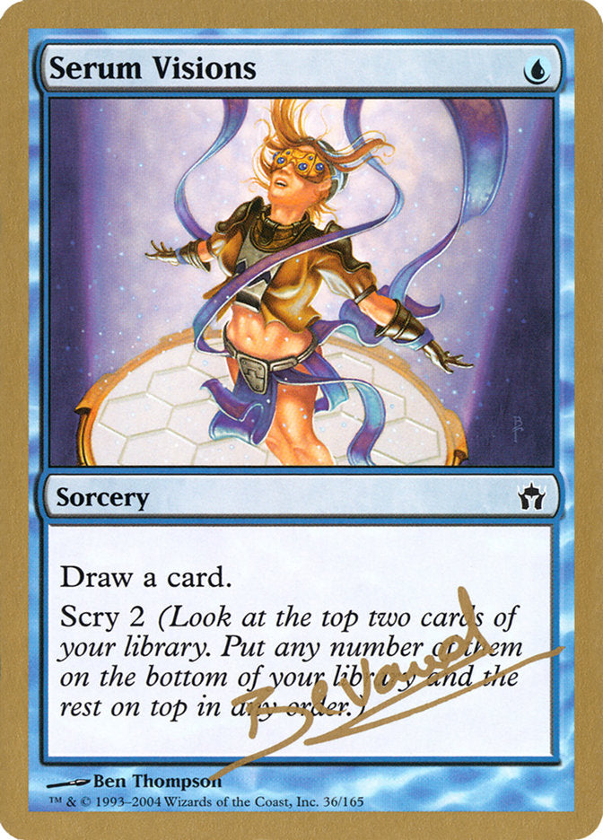 Serum Visions (Manuel Bevand) [World Championship Decks 2004] | Rook's Games and More