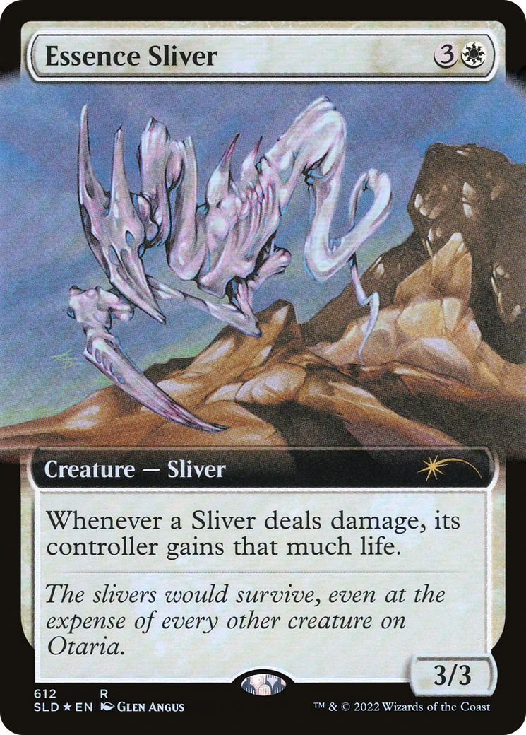 Essence Sliver (Extended Art) [Secret Lair Drop Series] | Rook's Games and More