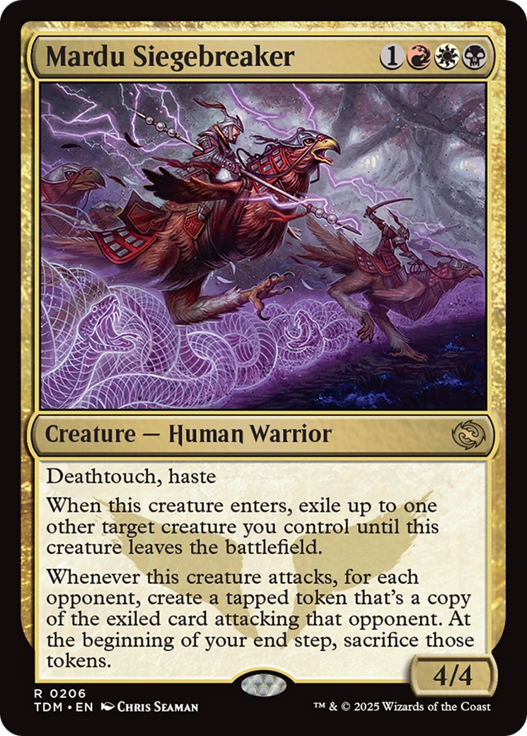 Mardu Siegebreaker [Tarkir: Dragonstorm] | Rook's Games and More