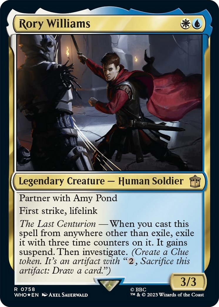 Rory Williams (Surge Foil) [Doctor Who] | Rook's Games and More