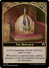The Monarch // Shapeshifter Double-Sided Token [March of the Machine Commander Tokens] | Rook's Games and More