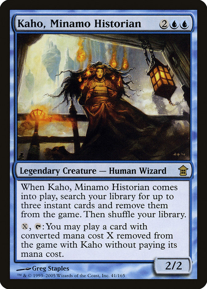 Kaho, Minamo Historian [Saviors of Kamigawa] | Rook's Games and More