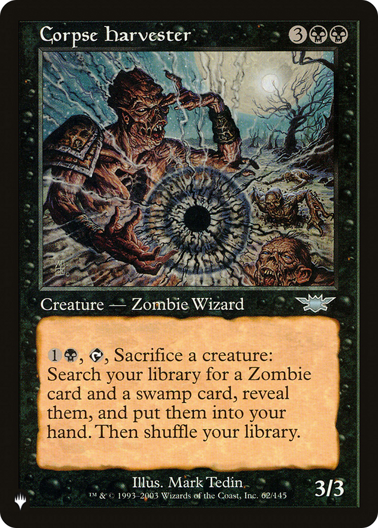 Corpse Harvester [The List] | Rook's Games and More